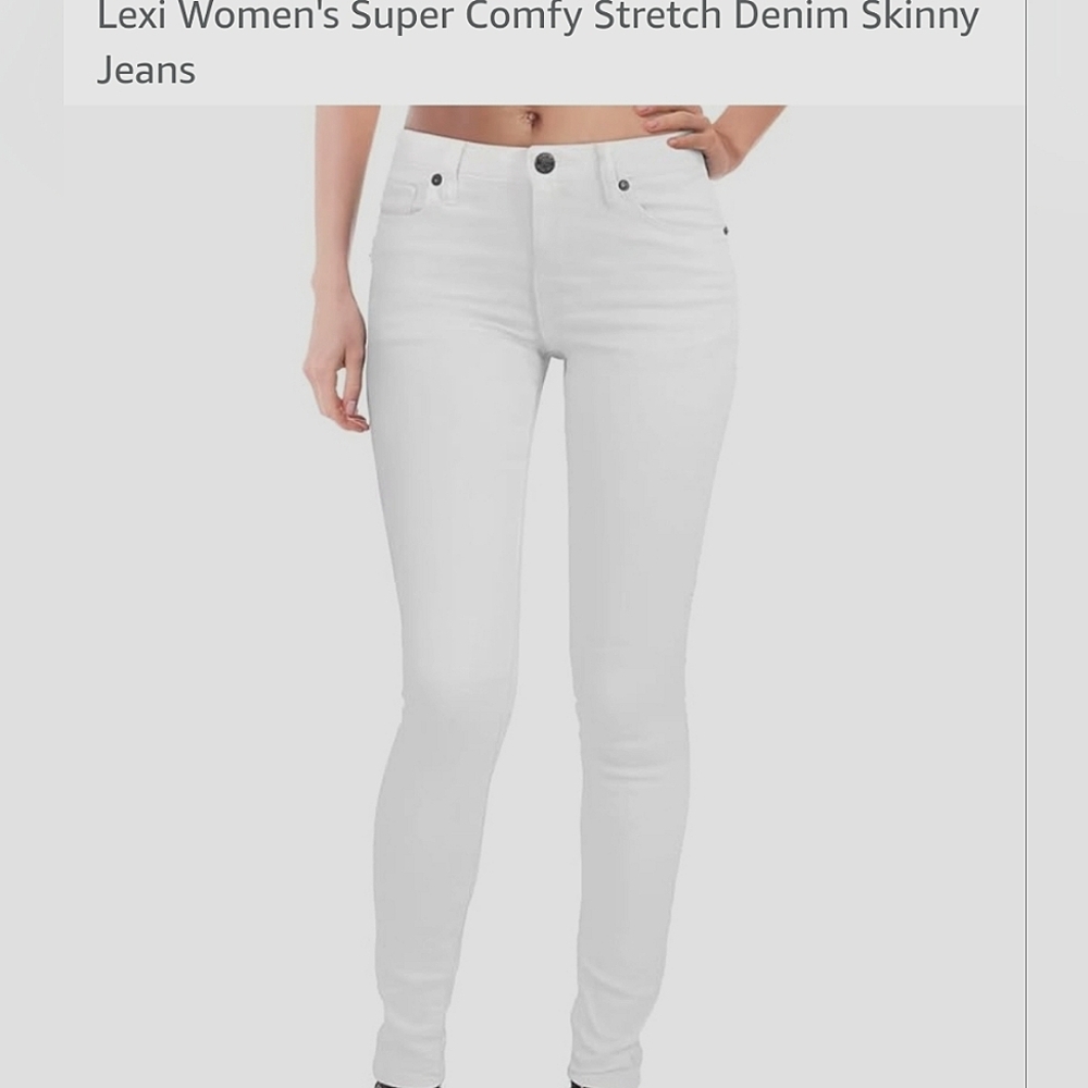 Skinny White Jeans